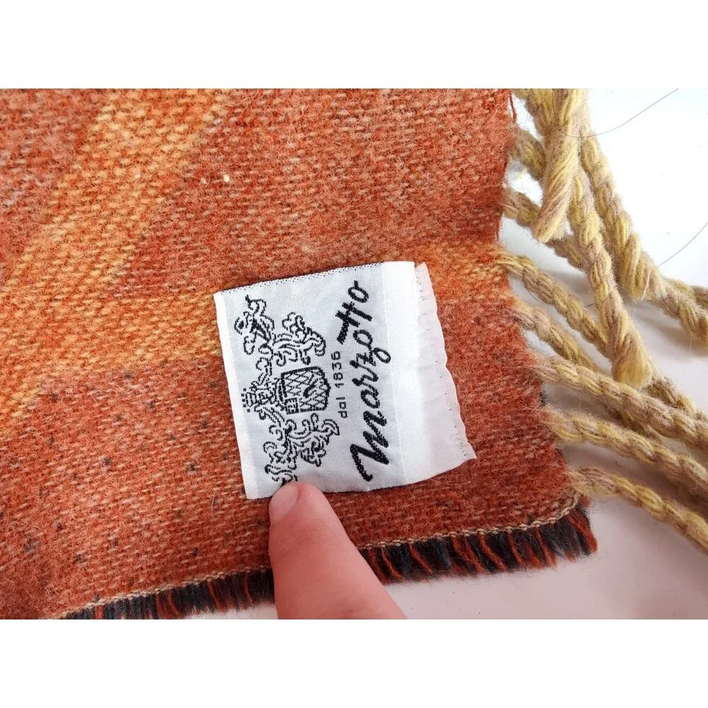 Marrzotto Pure New Wool Made in Italy Reversible 60x50